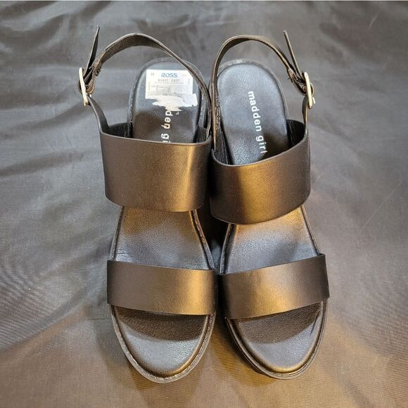 BRAND NEW MADDEN GIRL G-STARRY BLOCK HEEL OPEN-TOE PLATFORM SANDAL - Picture 2 of 10